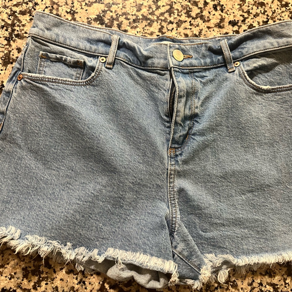 LOFT Light Blue Denim Shorts